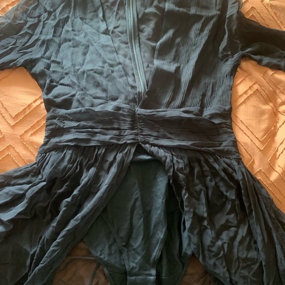 Retrofete Angela Silk Sheer Dress - Picture 7 of 8